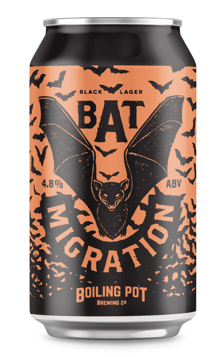 Bat Migration Black Lager Boiling Pot Brewing Co.